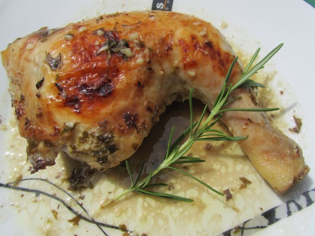pollo a las hierbas