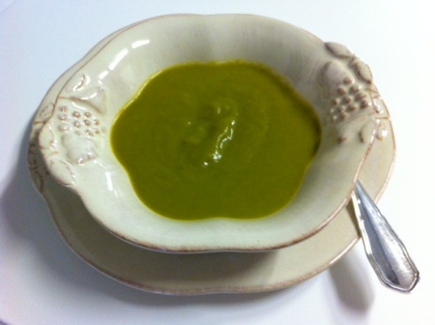 puré de espinacas