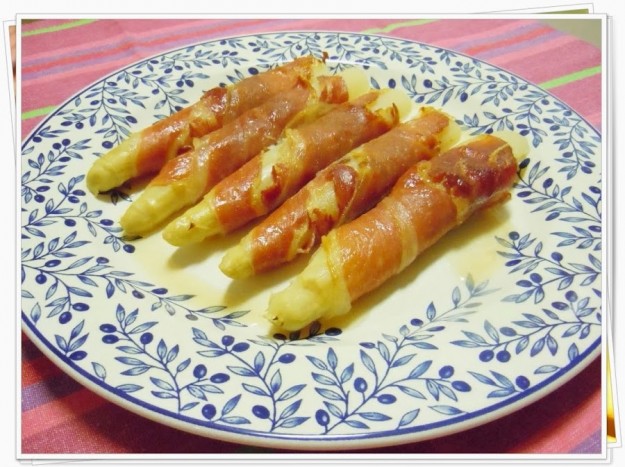 rollitos de jamón