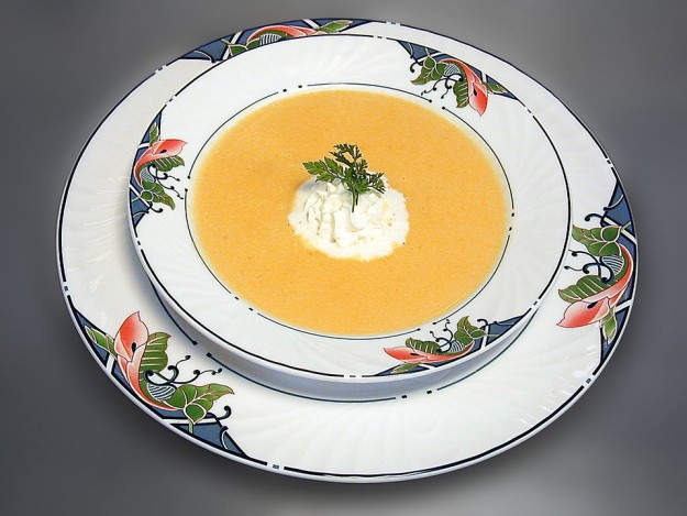 crema puerros zanahorias