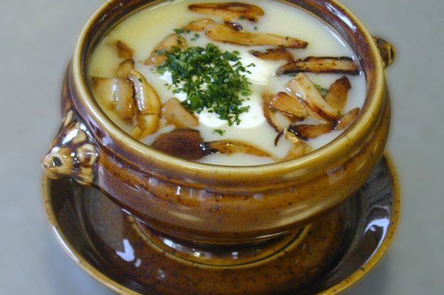 crema champiñones
