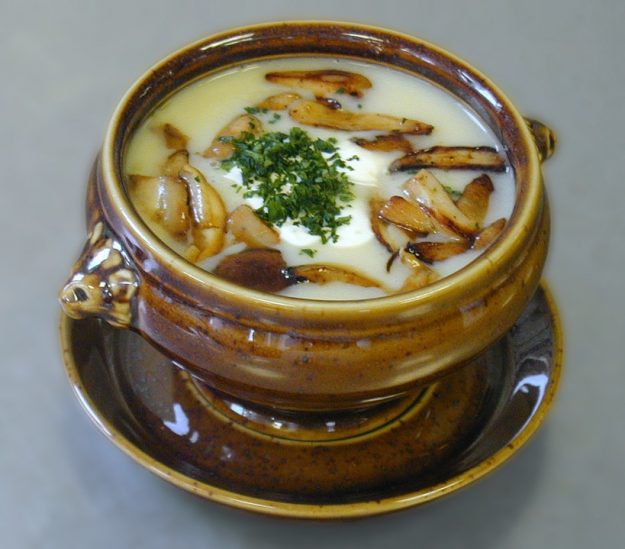 crema champiñones