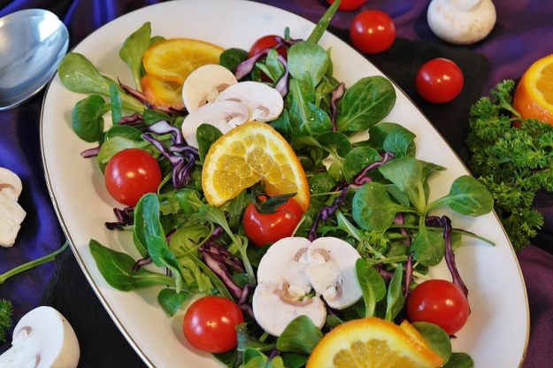 ensalada champiñones