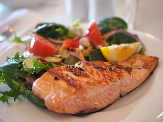 salmón horno