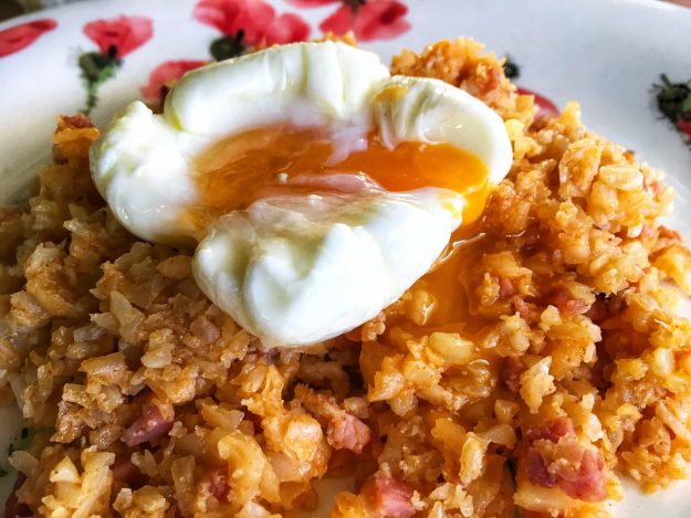 migas coliflor